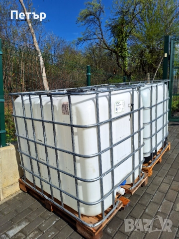 Цистерна 1 т. , IBC , снимка 2 - Бидони, бурета и бъчви - 48774641