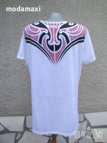 3XL Нова бяла блуза Haka, снимка 5 - Тениски - 46709680