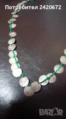 накит със сребърни пендари, снимка 5 - Колиета, медальони, синджири - 53519863