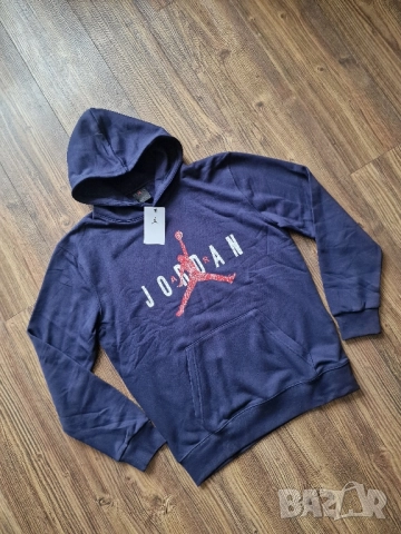 Страхотен мъжки суитчър NIKE JORDAN размер S M L XL 2XL , снимка 2 - Спортни дрехи, екипи - 52307682