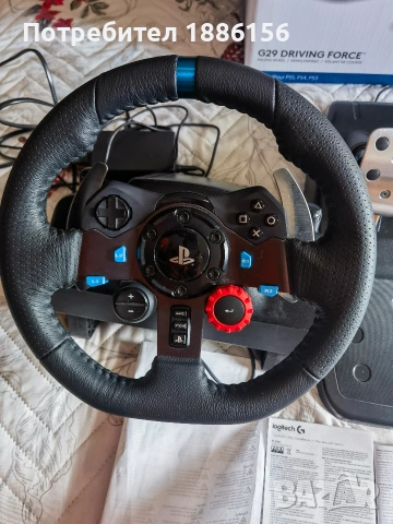 logitech g29 перфектен, снимка 10 - Други игри и конзоли - 53872166