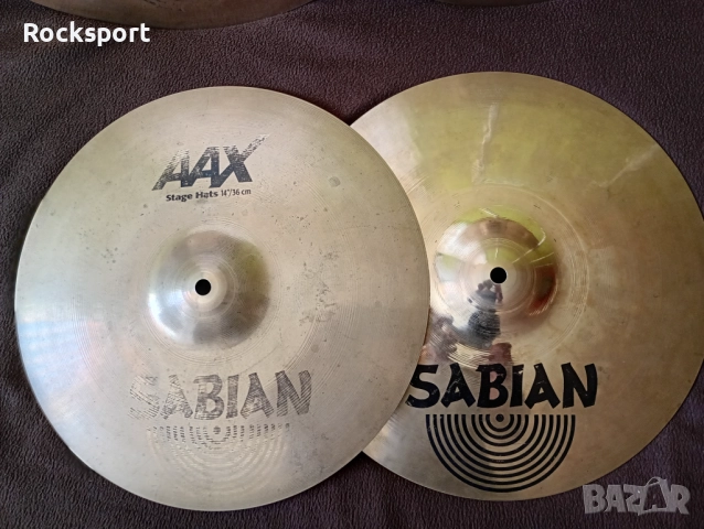 Sabian AAX Cymbal set & Hats, снимка 8 - Ударни инструменти - 52069716