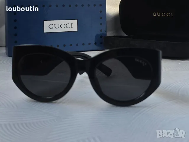 Gucci с лого 1:1 дамски слънчеви очила , снимка 6 - Слънчеви и диоптрични очила - 48032100