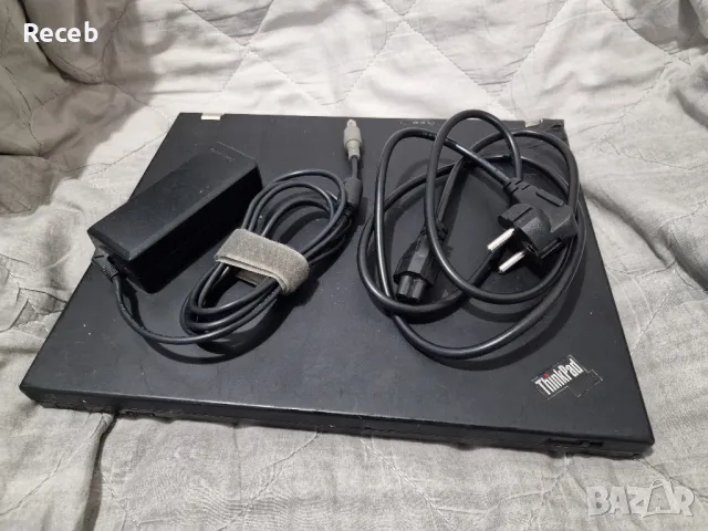 ThinkPad T61 + docking station + 65W charger, снимка 1 - Части за лаптопи - 48998465