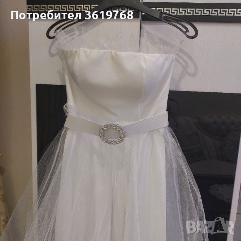 Бяла рокля, снимка 3 - Рокли - 45845315