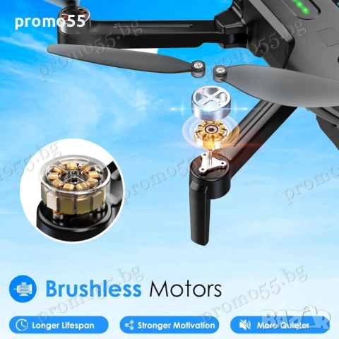 LF632 Сгъваем Интелигентен Дрон 5G 8K Избягване на Препятствия, снимка 7 - Дронове и аксесоари - 52316075