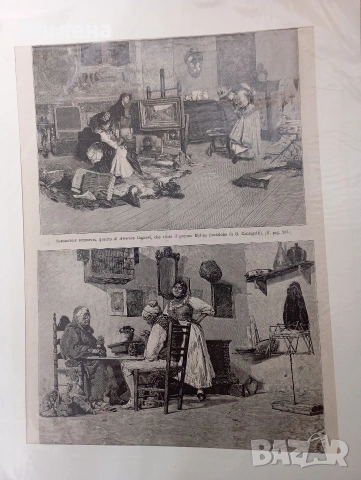 Литографии от Италия, снимка 4 - Колекции - 54219552