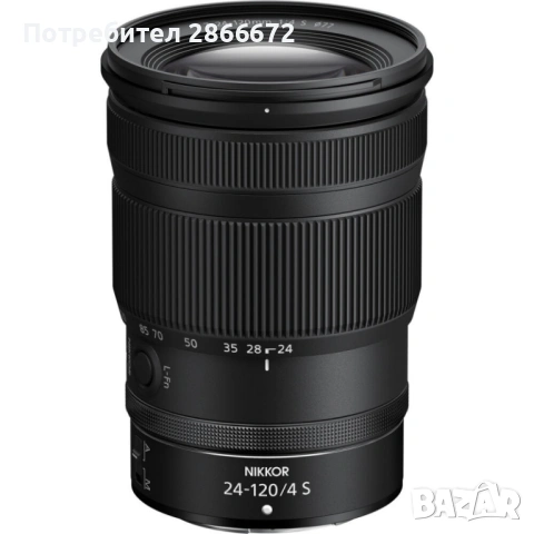 Oбектив Nikon NIKKOR Z 24-120mm f/4 S