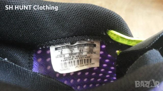 NIKE Football Shoes Размер EUR 41 / UK 7 за футбол в зала 188-14-S, снимка 16 - Футбол - 52652208