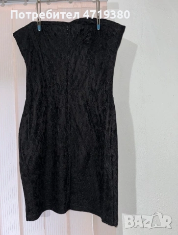 Официална рокля без презрамки , снимка 2 - Рокли - 54269870