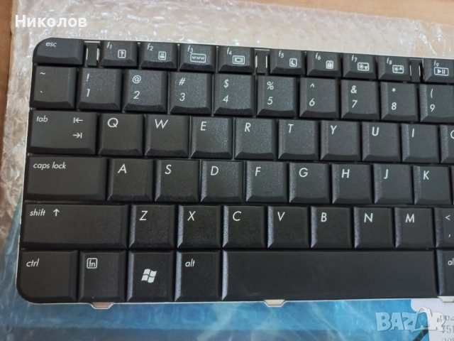Клавиатура за лаптоп HP G60 Compaq CQ60 Черна / Black, снимка 3 - Части за лаптопи - 51764752