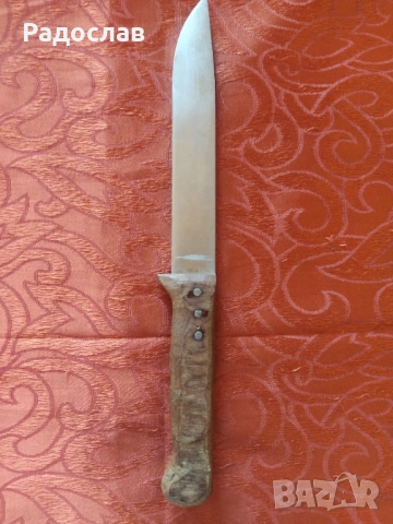 касапски нож ,, Сърп и чук " В. Търново , снимка 2 - Прибори за хранене, готвене и сервиране - 53840669