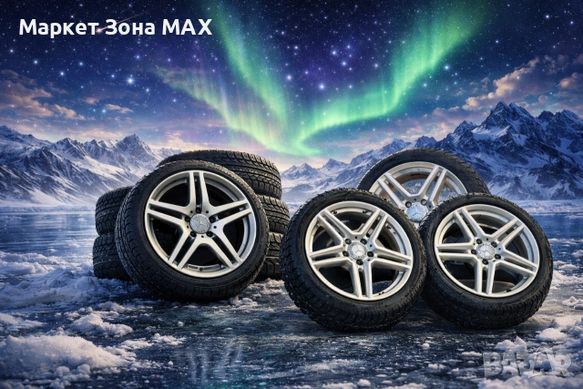 Оригинални джанти Mercedes 18″ 5x112 – зимни гуми подарък, снимка 7 - Гуми и джанти - 53215677