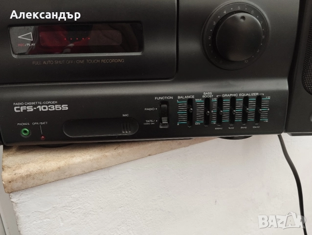 Радио касетофон SONY, снимка 3 - Радиокасетофони, транзистори - 52976375