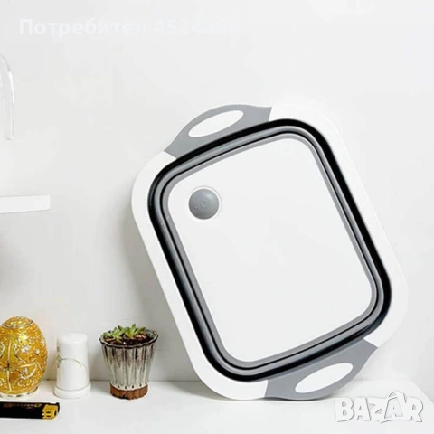 Многофункционална сгъваема дъска за рязане , снимка 3 - Съдове за готвене - 53374978