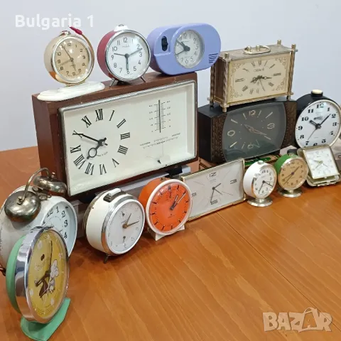 Руски/Немски/Китайски/Японски/Румънски будилници часовници , снимка 5 - Антикварни и старинни предмети - 49761232