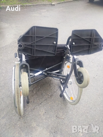 DEITZ сгъваема инвалидна рингова количка със степенки , снимка 11 - Инвалидни колички - 54009951