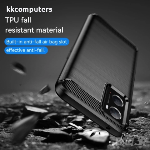 OPPO A36 4G / A96 4G / A76 4G Удароустойчив Carbon Fiber Калъф и Протектор, снимка 6 - Калъфи, кейсове - 52977506