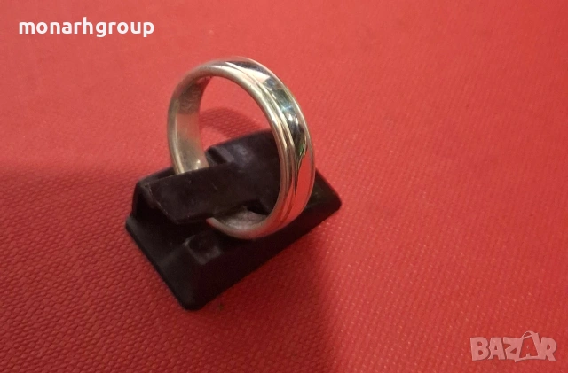 Сребърен пръстен, снимка 2 - Пръстени - 53618504