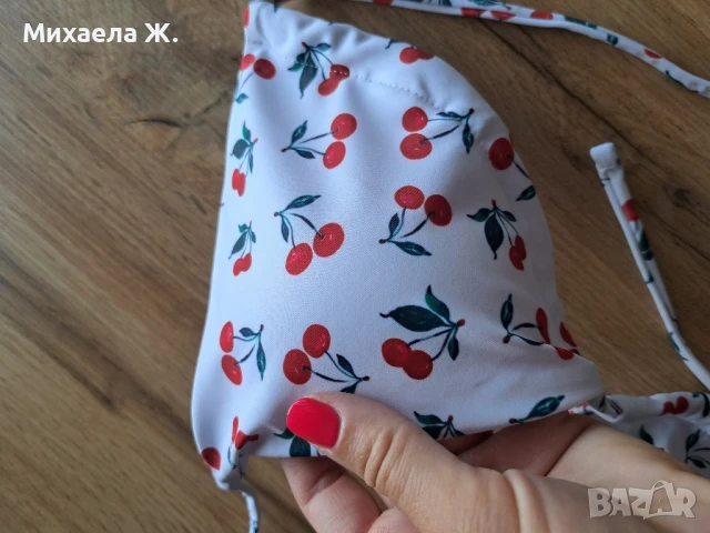 Нова горница на бански с череши М размер , снимка 2 - Бански костюми - 50877428