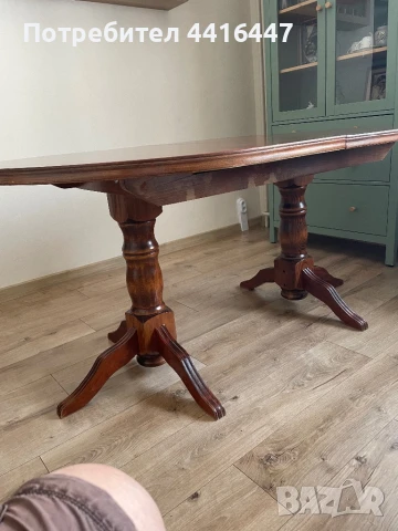 Трапезна маса, масивна дървесинаСамо сега с 10% отстъпка., снимка 2 - Маси - 51180407