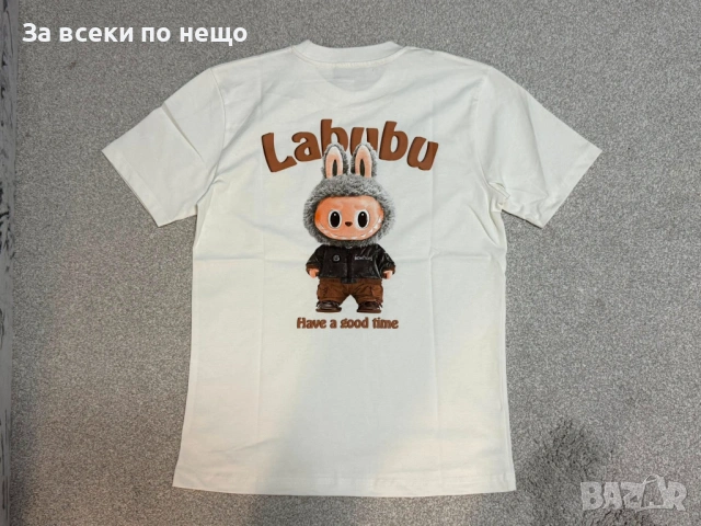 Labubu Мъжка Тениска👕Мъжка Блуза С Къс Ръкав ЛаБубу  - Различни Цветове Код SА Brand-9, снимка 2 - Тениски - 53881521