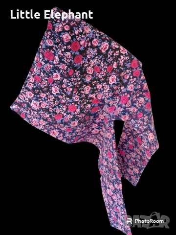 Клинче с принт розички светло и тъмно розови,колекция"Flowers",Англия/нови