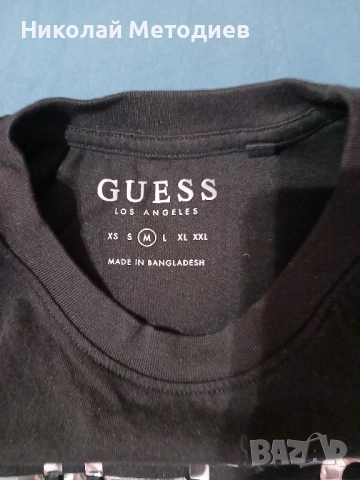 Много запазена оригинална тениска на Guess, снимка 2 - Тениски - 51916242