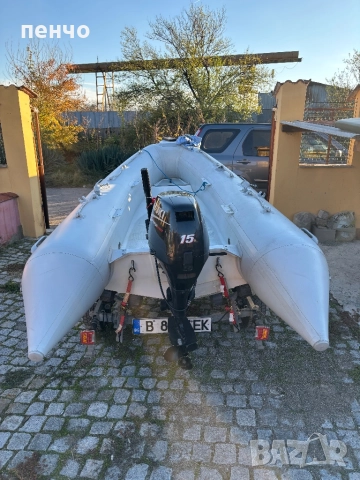 Rib Brig 3.60 Suzuki 15hp, снимка 3 - Воден транспорт - 52677131