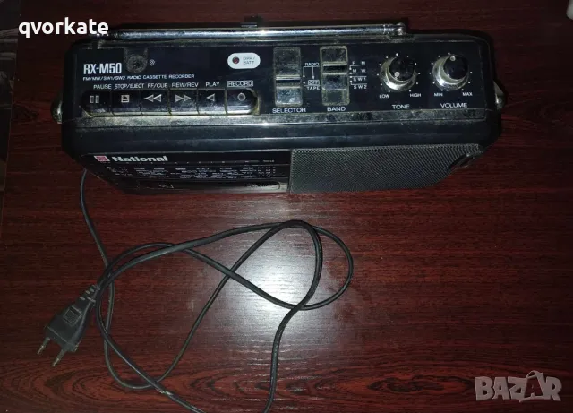 Радиокасетофон National RX-M50, снимка 3 - Радиокасетофони, транзистори - 50060449