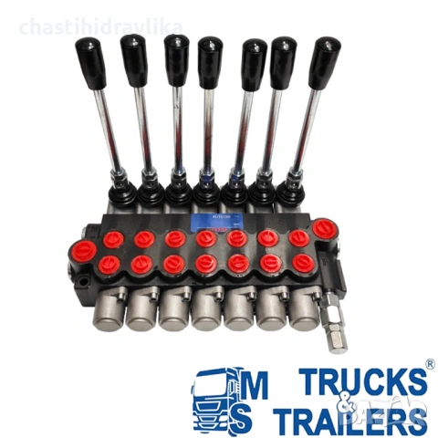 Хидравличен разпределител PRESKO 7-секции 40л 07P40