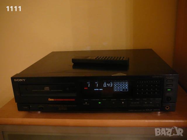 SONY CDP-337ESD, снимка 6 - Ресийвъри, усилватели, смесителни пултове - 51133191