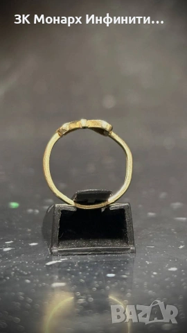 Златен пръстен 14К /585/, снимка 3 - Пръстени - 53636133