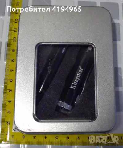 Флаш памет Kingston в химикалка-500 GB, снимка 1 - USB Flash памети - 47096876