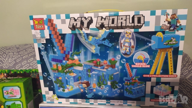 Конструктор тип Лего Майнкрафт 373 части 