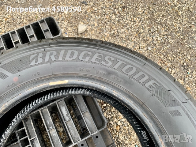 4бр.Гуми 16цола Bridgestone 205/65/16C 8мм грайфер за бус/камион, снимка 11 - Гуми и джанти - 52438424