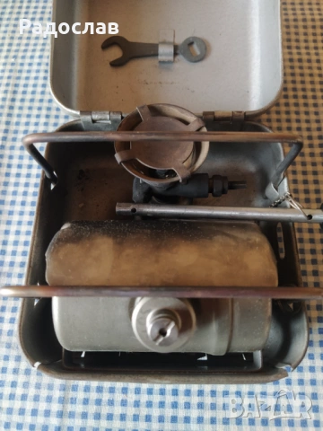 стар руски туристически примус , снимка 5 - Газови котлони - 53309824