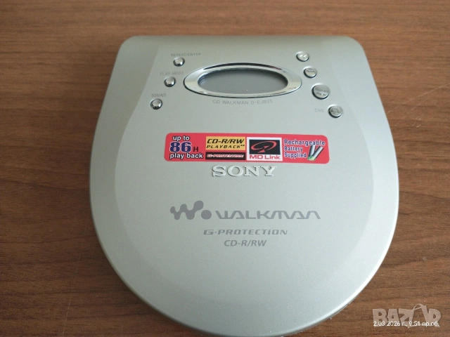 Sony D-EJ835 – ЧИСТО НОВ, с аксесоари и оригинална кутия 