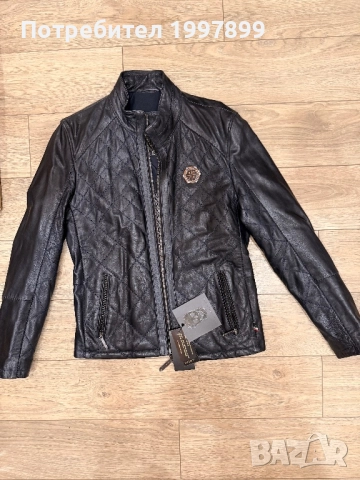 Мъжко яке Philip Plein, снимка 5 - Якета - 52114159