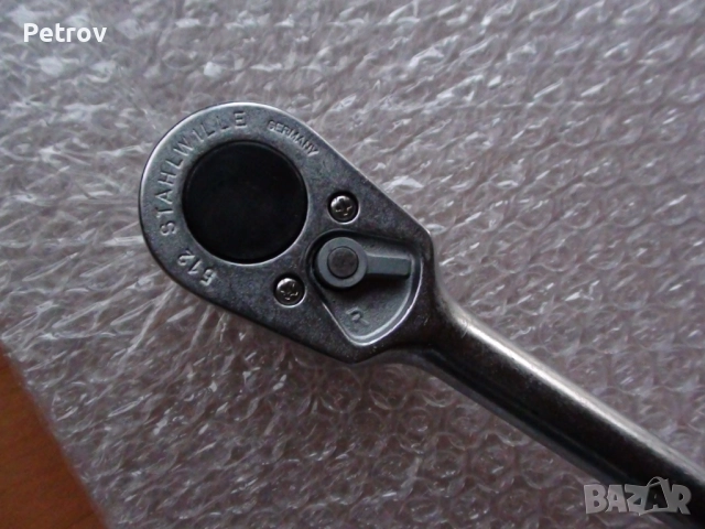 STAHLWILLE 512 - MADE IN GERMANY - ORIGINAL 512 - 1/2" ПРОФЕСИОНАЛНА ВИСОКОКАЧЕСТВЕННА Тресчотка !!!, снимка 2 - Гедорета - 52260282