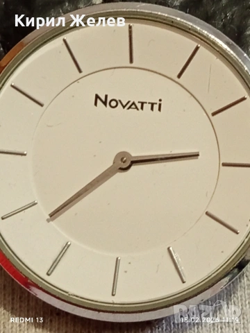 Елегантен модерен дизайн дамски часовник Novatti много красив 47572, снимка 3 - Дамски - 53482083