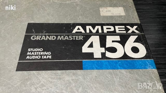 Ampex GM-456 1,2 inch Grand Master, снимка 2 - Ресийвъри, усилватели, смесителни пултове - 45414557