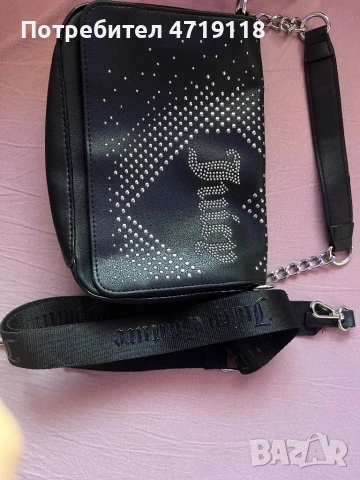 Чанта Juicy couture с допълнителна презрамка, снимка 3 - Чанти - 53791927