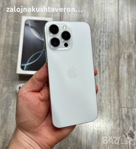  Iphone 16 Pro Max 256 GB - 100 % Battery 🔋 White Отличен   Екран и Гръб са отлични, а , снимка 11 - Apple iPhone - 52147182
