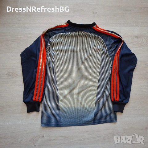 Adidas винтидж вратарска блуза Oliver Kahn Bayern Munich, снимка 3 - Блузи - 53766343