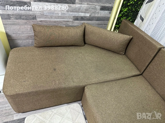 Ъглов диван разтегателен, снимка 5 - Дивани и мека мебел - 53698050