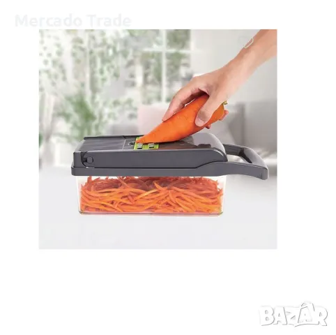 Многофункционално ренде Mercado Trade, За храна, С място за съхранение. 12ч., снимка 4 - Аксесоари за кухня - 49246341