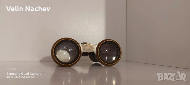 Автентичен стар бинокъл – предмет с история и характер, снимка 2 - Антикварни и старинни предмети - 53943309