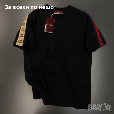 Gucci Мъжки Летен Екип Тениска И Къси Панталонки👕🩳Мъжки Къс Комплект Код Mens P.202, снимка 2 - Спортни дрехи, екипи - 53921680