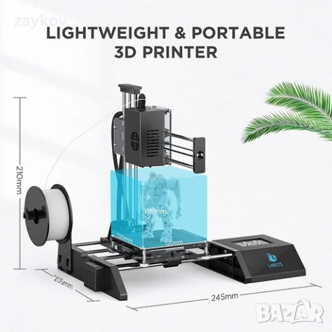 Настолен 3D принтер Labists SX1, снимка 4 - Принтери, копири, скенери - 44966574